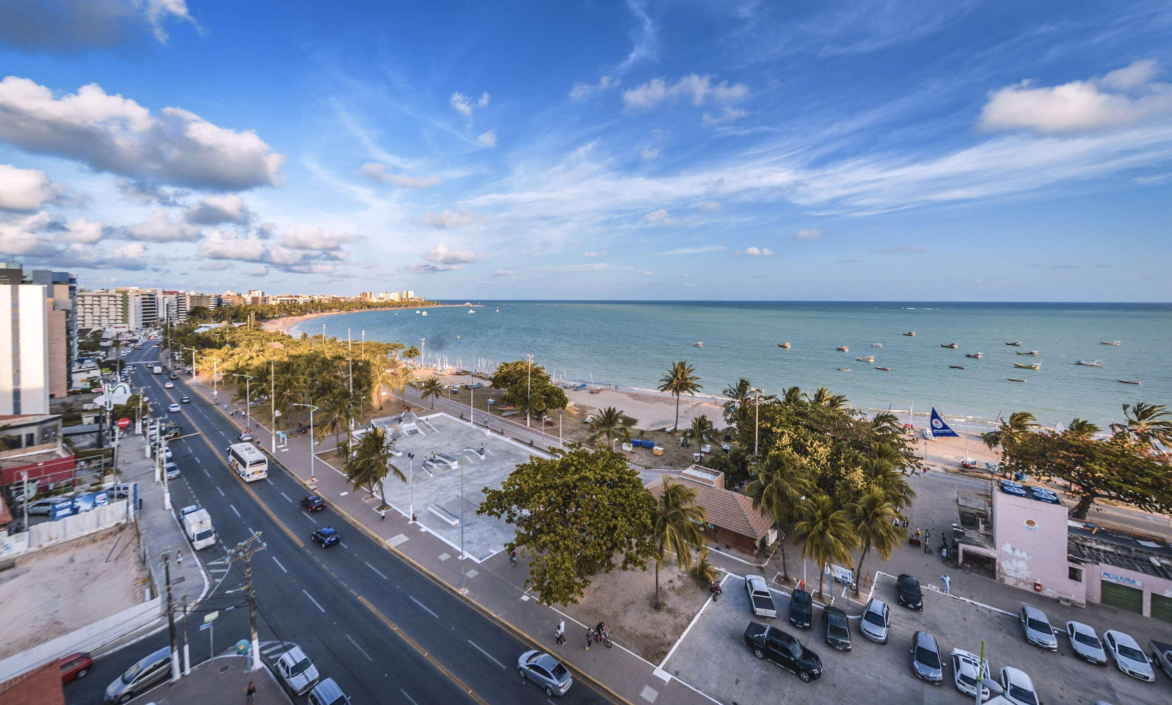 Best Western Premier Maceio Екстериор снимка Aerial view of the bay